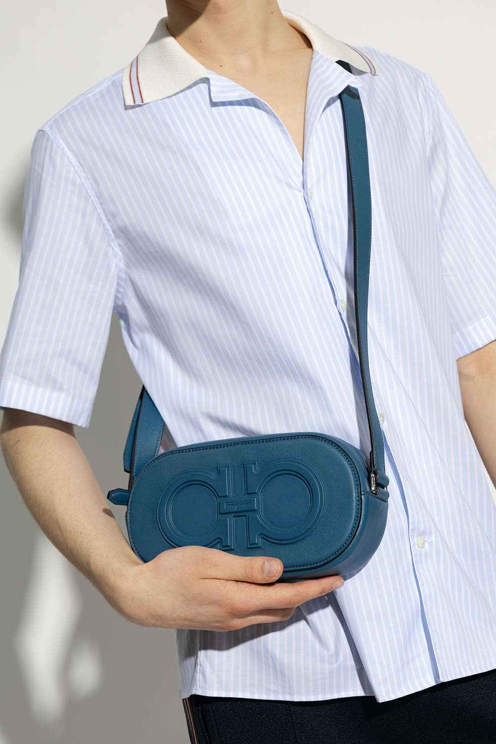 FERRAGAMO 'Double Gancio' shoulder bag